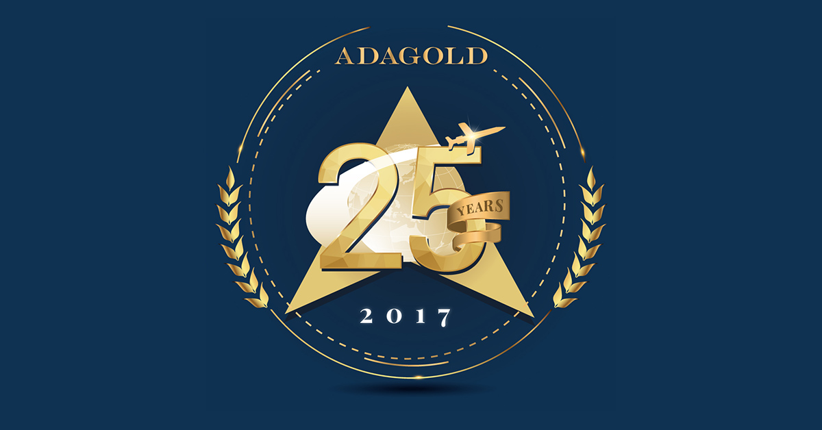 Adagold Aviation Celebrates 25 Years of Air Chartering Services