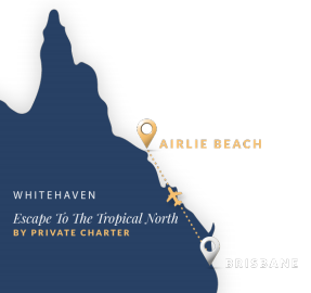 White On Whitehaven Travel Itinerary Map