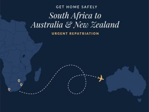 alt="Adagold Aviation South Africa to Australia and New Zealand travel map"