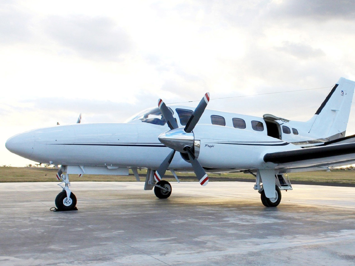 Charter flights in the Cessna 441 Conquest II