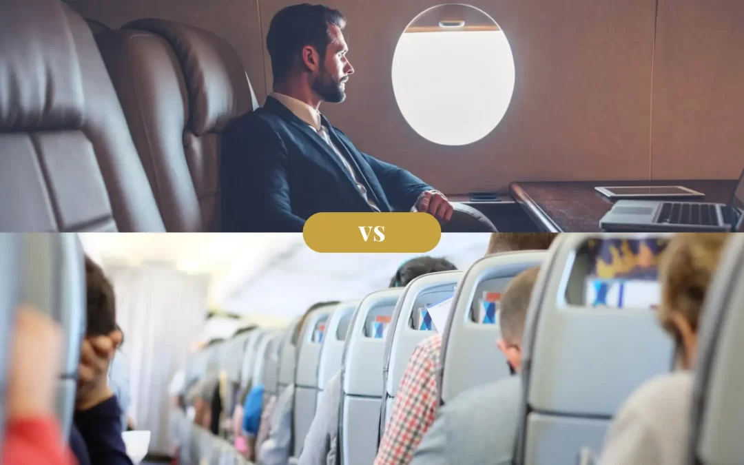 Flying the Friendly Skies: Private Jet vs Commercial