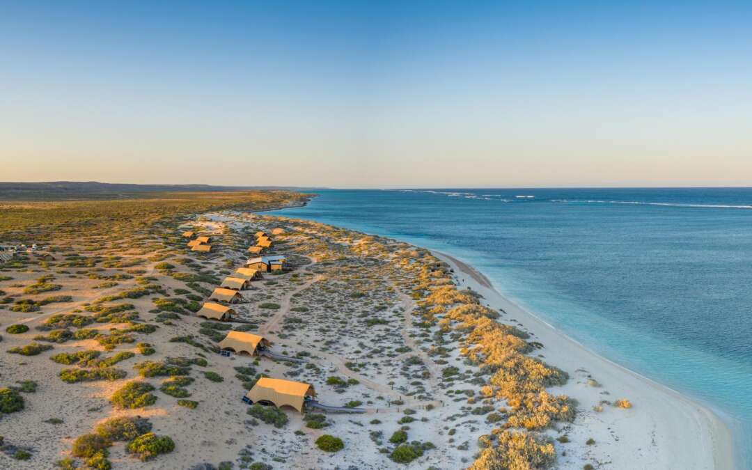 Escape the Winter Chill with a Stay at Sal Salis Ningaloo Reef’s Eco-Luxury Camp